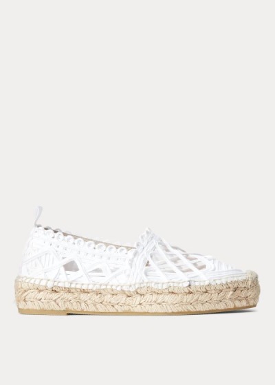 Polo Ralph Lauren Macramé Espadrillos Dame Danmark (RGMAL8096)